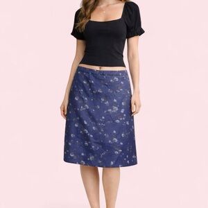 100% Silk Vintage Skirt
